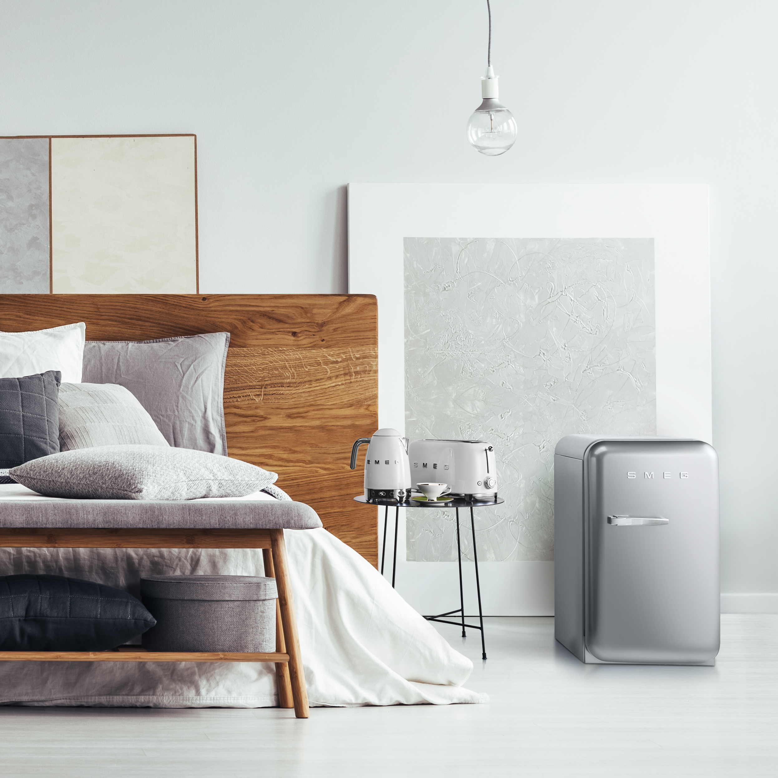 SMEG FAB5RSV5 vrijstaande koelkast zonder vriesvak - 73cm SMEG FAB5RSV5 vrijstaande koelkast zonder vriesvak - 73cm