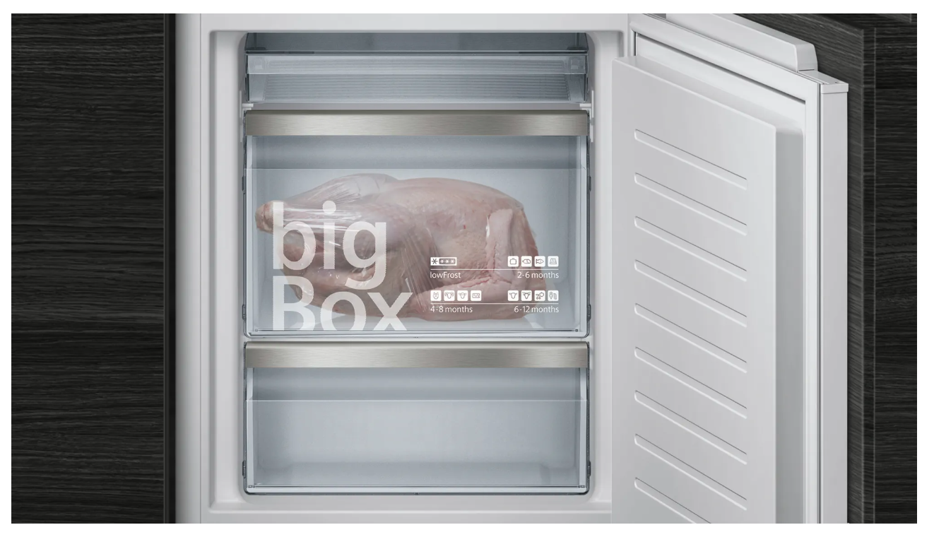 SIEMENS KI86SAFE0 IQ500 koel-/vriescombinatie - 178cm SIEMENS KI86SAFE0 IQ500 koel-/vriescombinatie - 178cm