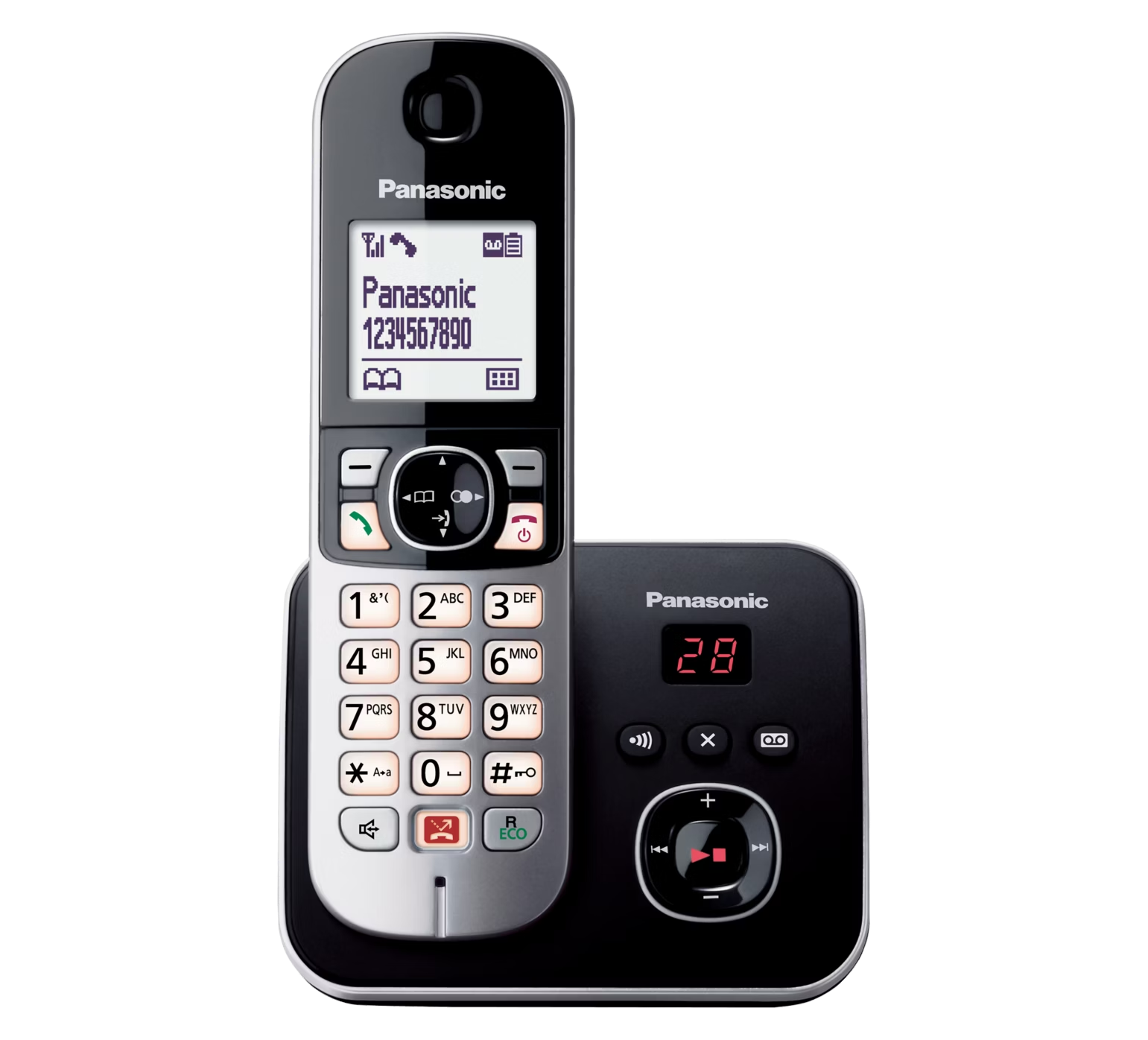 PANASONIC KX-TG6861NLB draadloze telefoon PANASONIC KX-TG6861NLB draadloze telefoon