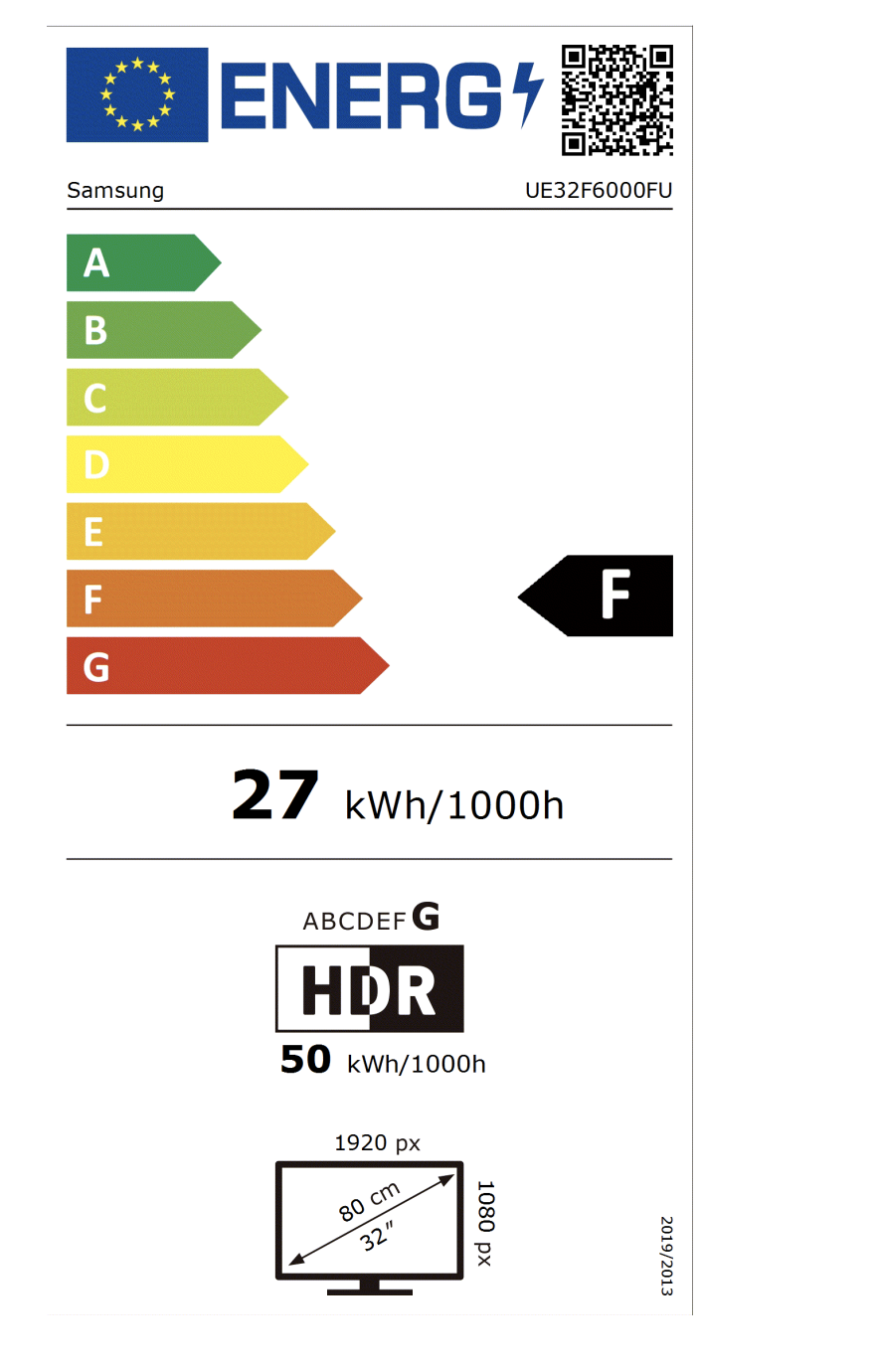 SAMSUNG UE32F6000FUXXN televisie Full HD - 32" SAMSUNG UE32F6000FUXXN televisie Full HD - 32"