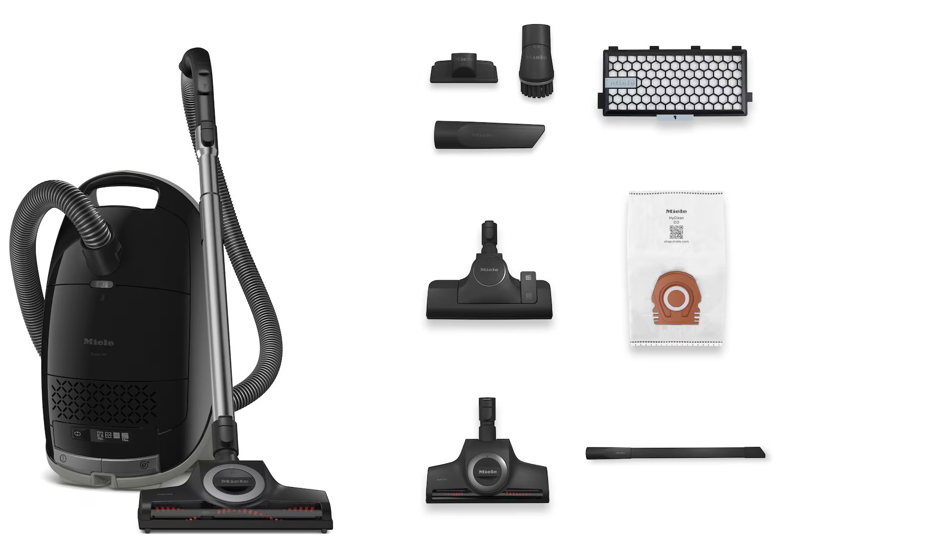 MIELE GUARDM1CATDOGFLEXOBSIDIANBLACE GUARD stofzuiger met zak