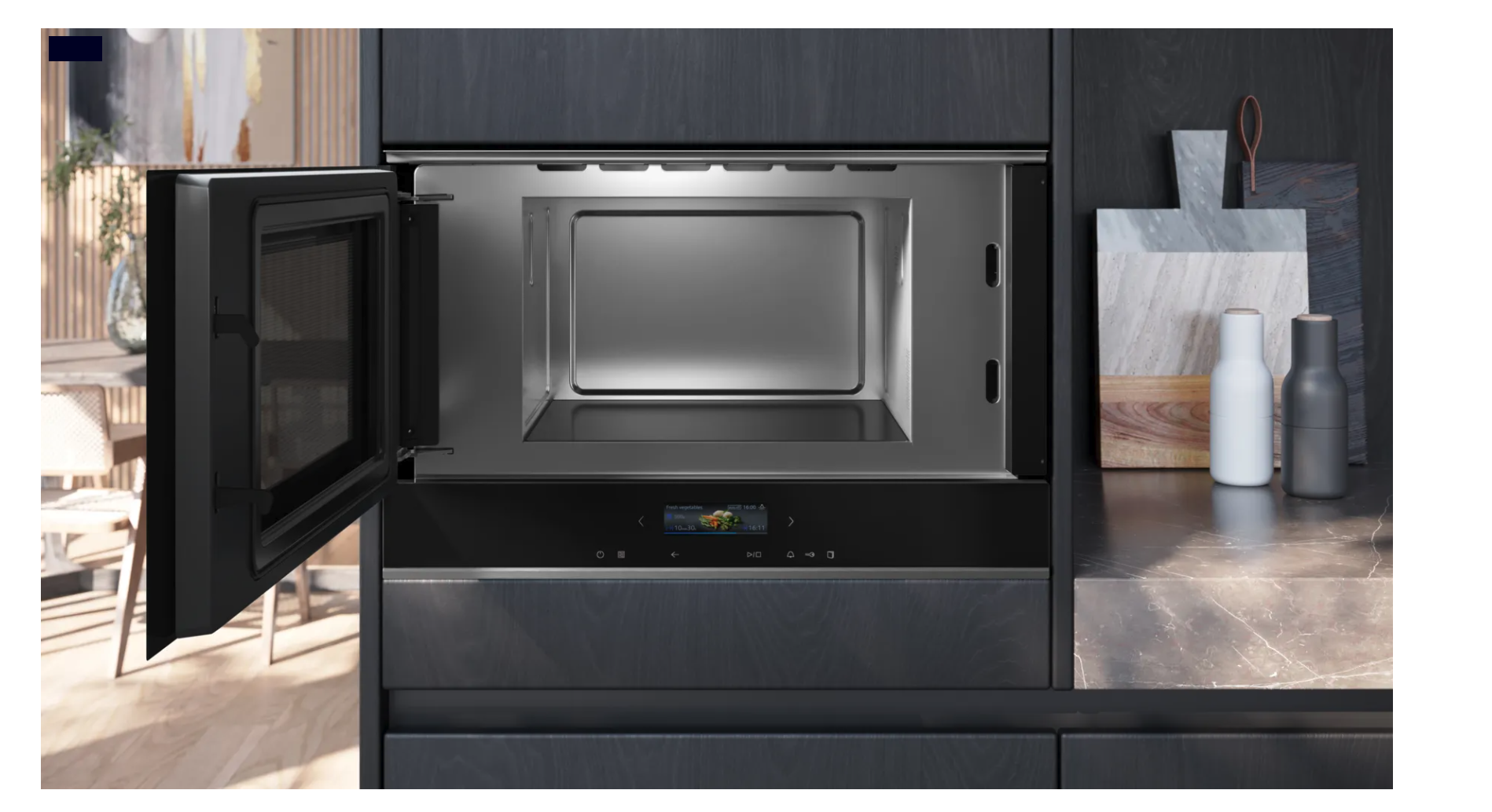 SIEMENS BF722L1B1 IQ700 microgolfoven - 38cm