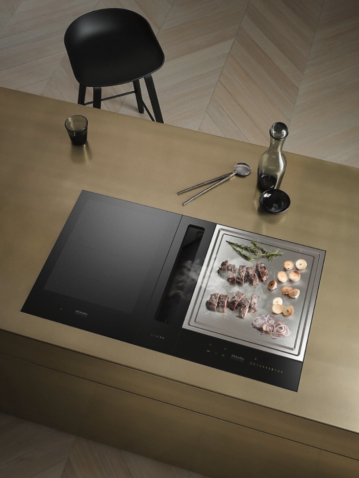 MIELE CS7632FL SMARTLINE teppan yaki - domino MIELE CS7632FL SMARTLINE teppan yaki - domino