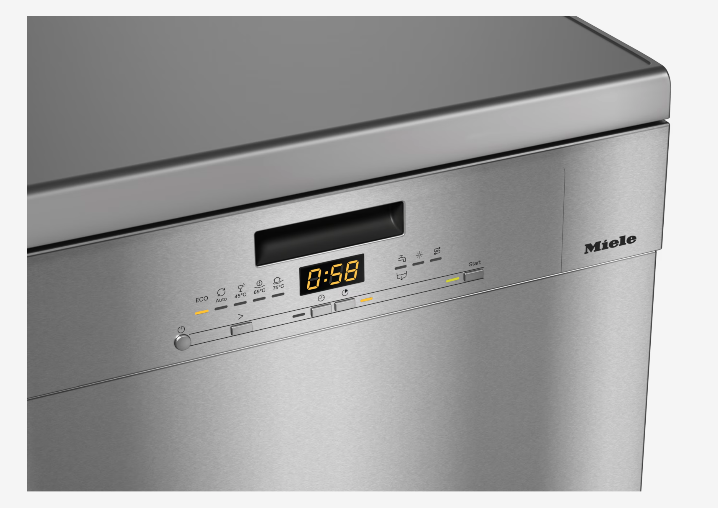 MIELE G5611ACTIVECSFRONT vrijstaande vaatwasser MIELE G5611ACTIVECSFRONT vrijstaande vaatwasser