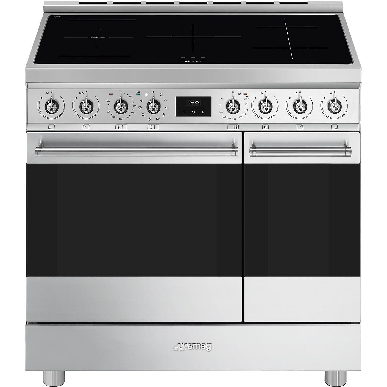 SMEG C92IPX2 fornuis met inductie kookplaat - 90cm SMEG C92IPX2 fornuis met inductie kookplaat - 90cm