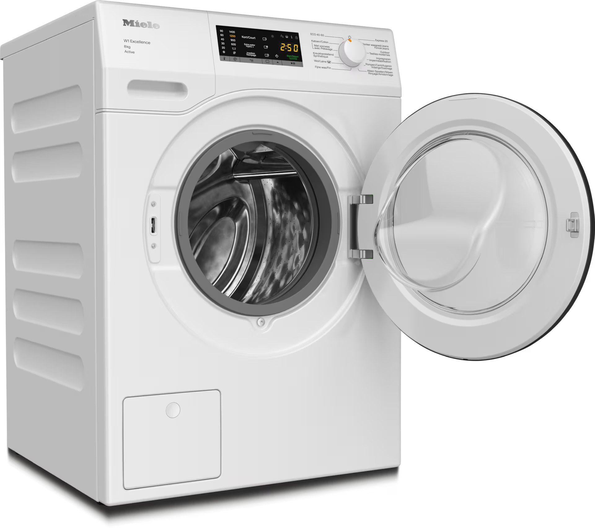 MIELE WEA135WPS CHROME EDITION wasmachine
