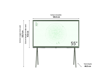 SAMSUNG QE55LS01DBUXXN televisie 4K UHD - 55''