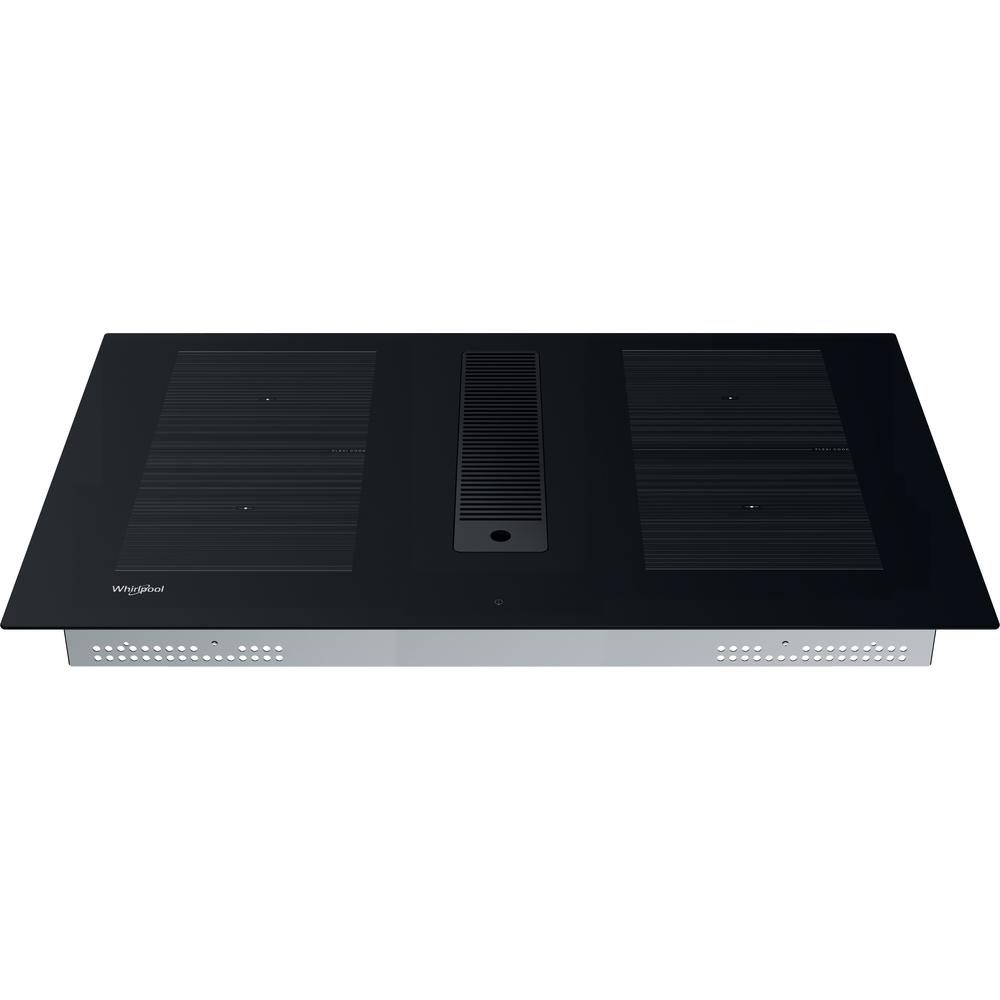 WHIRLPOOL WVHF83BB kookplaat met afzuiging - 83cm