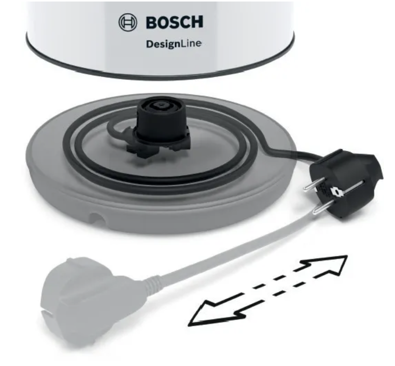 BOSCH SDA TWK3P421 waterkoker