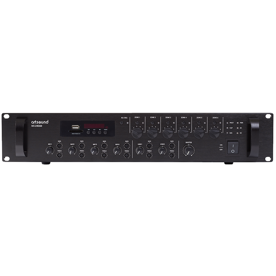 ARTSOUND MX-2406M versterker ARTSOUND MX-2406M versterker