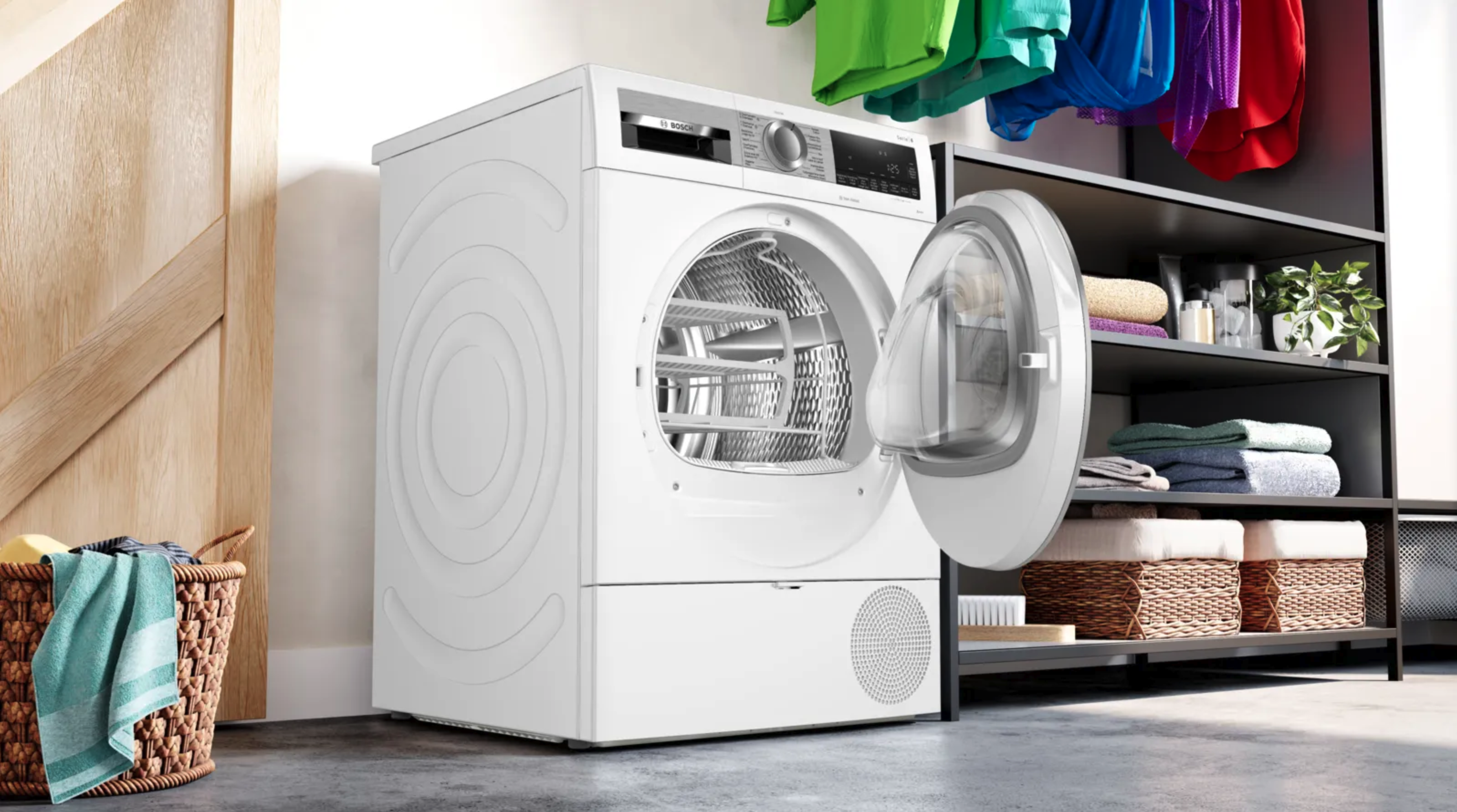 BOSCH WQG233C9FG SERIE 6 droogkast - warmtepomp