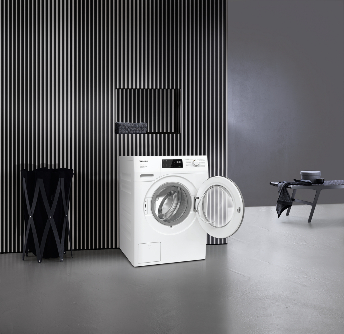 MIELE WEF375WPS CHROME EDITION 'EXCELLENCE' wasmachine MIELE WEF375WPS CHROME EDITION 'EXCELLENCE' wasmachine