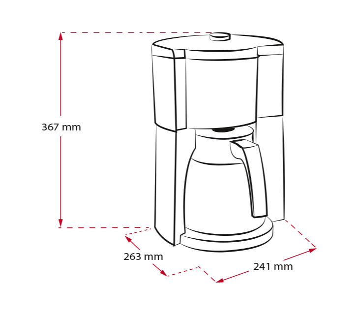 MELITTA 6769008 koffiezetapparaat MELITTA 6769008 koffiezetapparaat