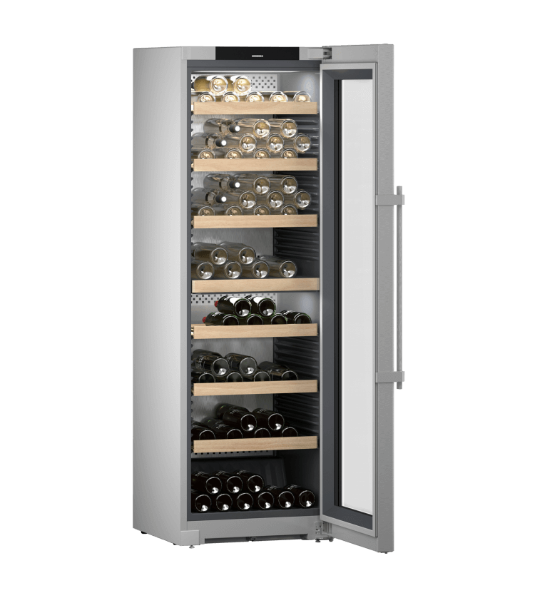 LIEBHERR WPSD525220 vrijstaande wijnklimaatkast LIEBHERR WPSD525220 vrijstaande wijnklimaatkast