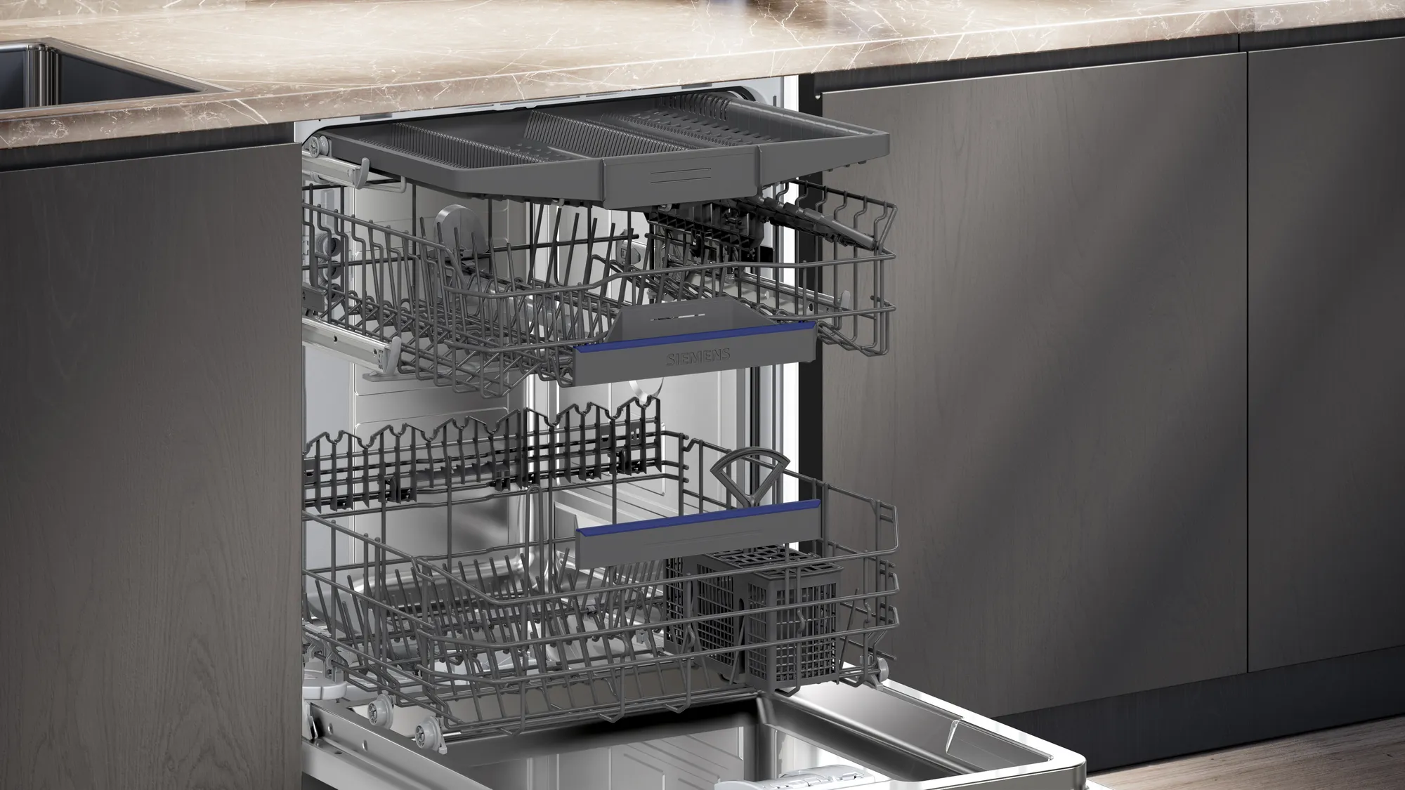 SIEMENS SN15ES06CS iQ500 vaatwasser onderbouw SIEMENS SN15ES06CS iQ500 vaatwasser onderbouw