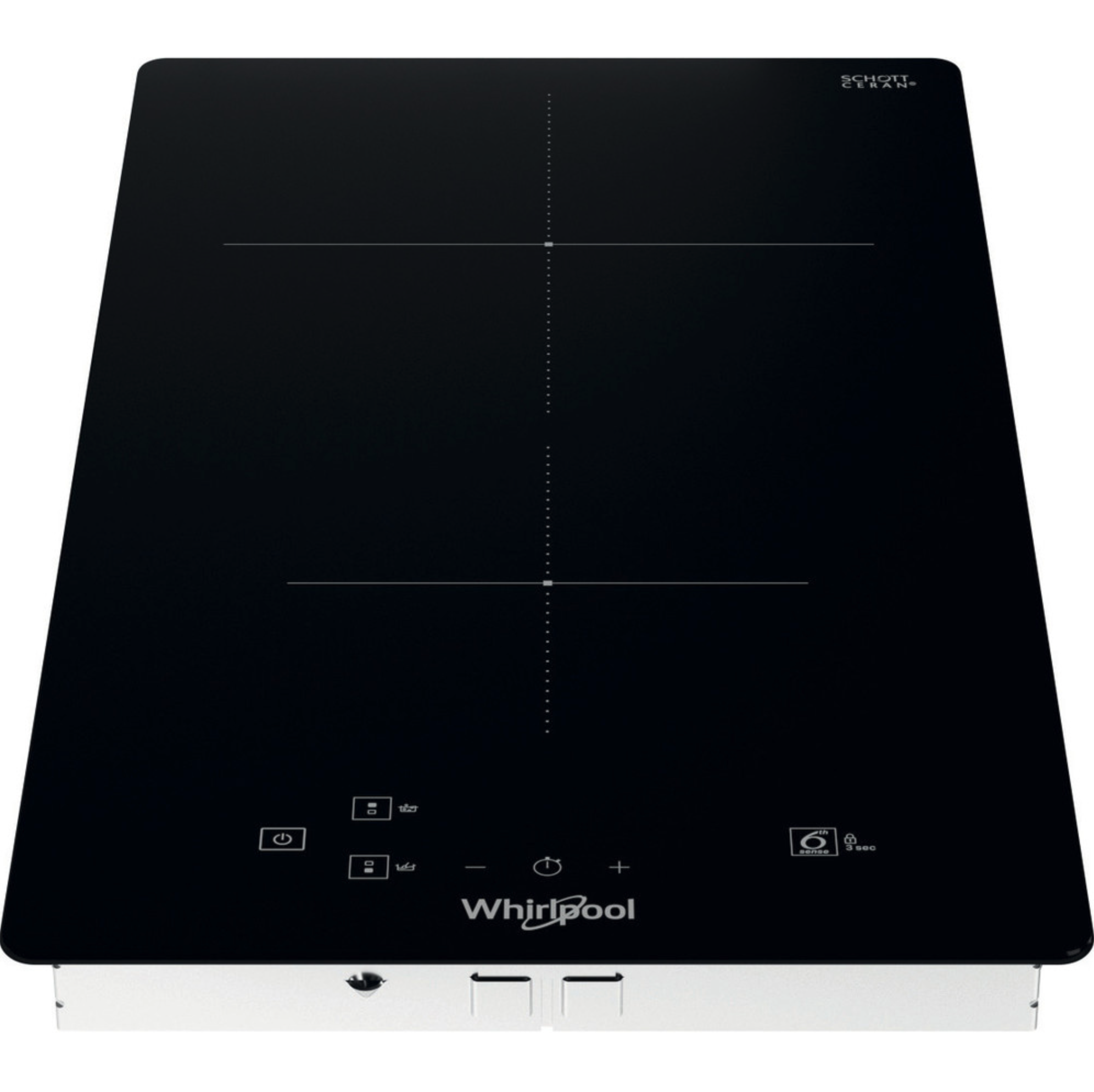 WHIRLPOOL WSQ0530NE inductiekookplaat - domino WHIRLPOOL WSQ0530NE inductiekookplaat - domino