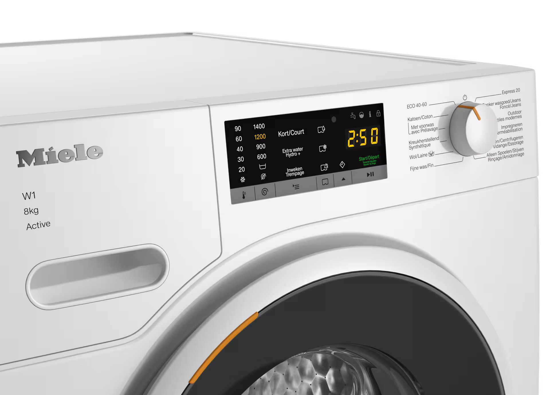 MIELE WWA120WCS CLASSIC WHITE EDITION wasmachine MIELE WWA120WCS CLASSIC WHITE EDITION wasmachine