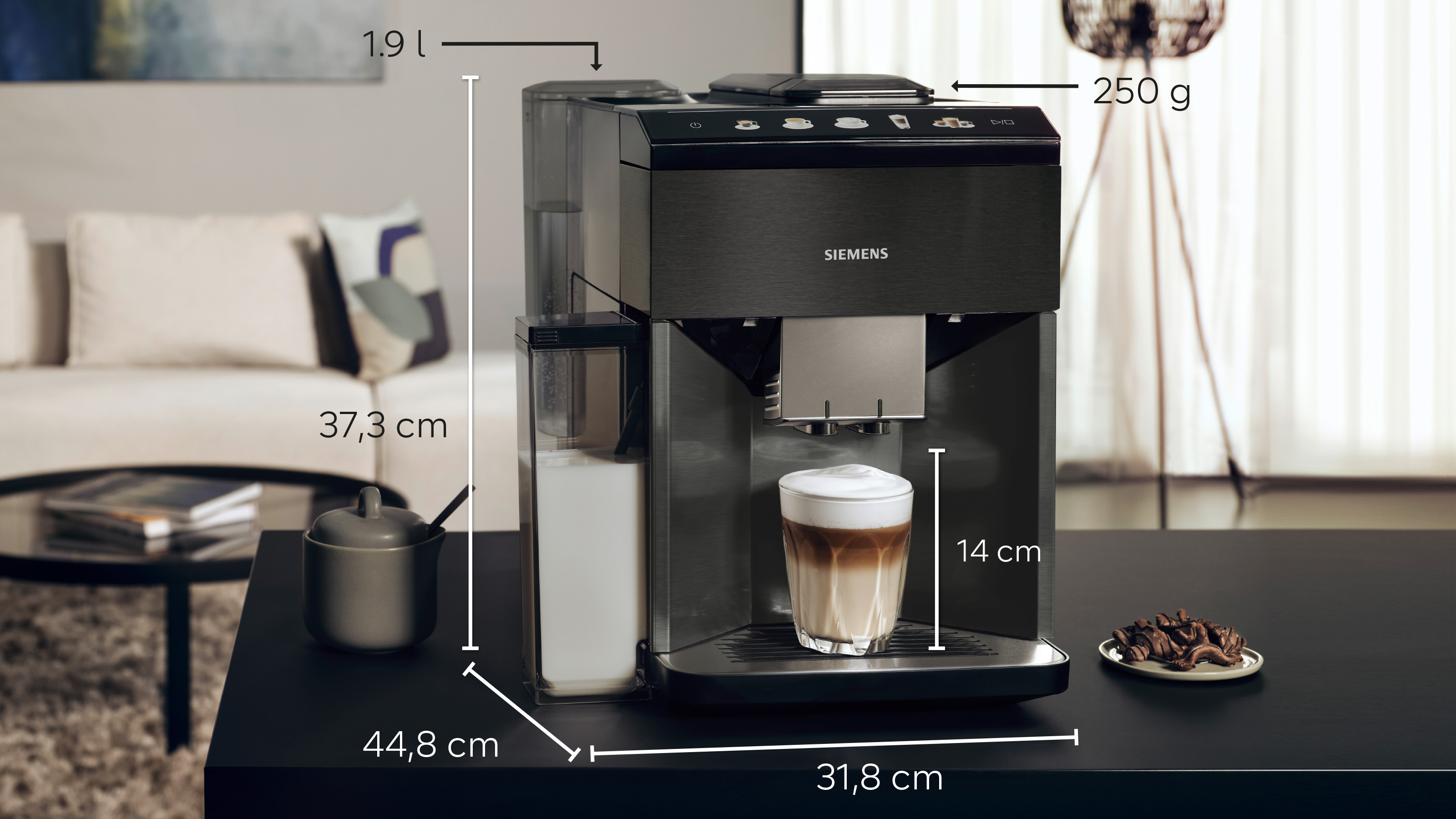 SIEMENS TQ518DF3 espresso machine