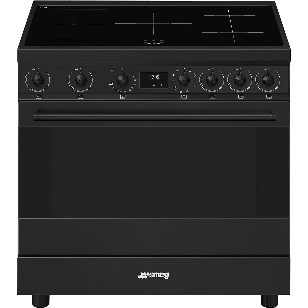 SMEG C9IMN2 fornuis met inductie kookplaat - 90cm