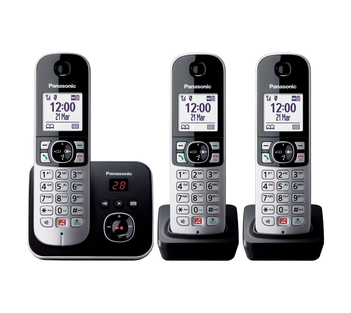 PANASONIC KX-TG6863NLB draadloze telefoon PANASONIC KX-TG6863NLB draadloze telefoon