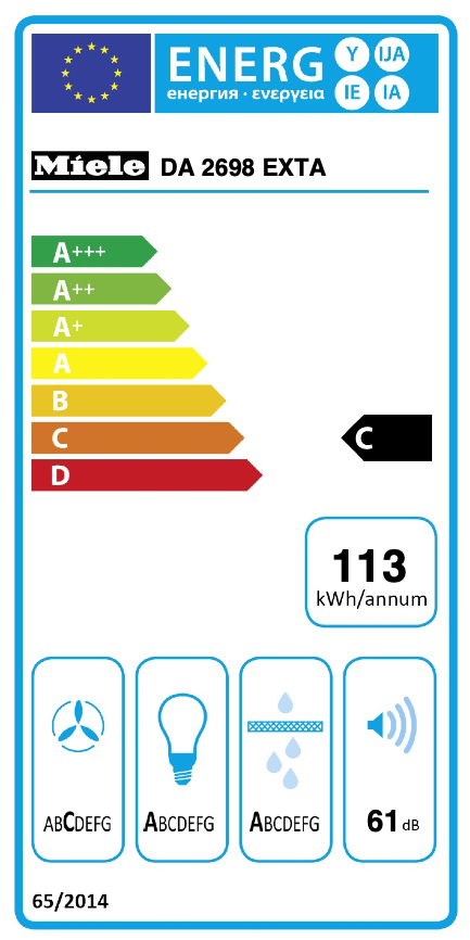 MIELE DA2698EXTA inbouwgroep - 88cm MIELE DA2698EXTA inbouwgroep - 88cm