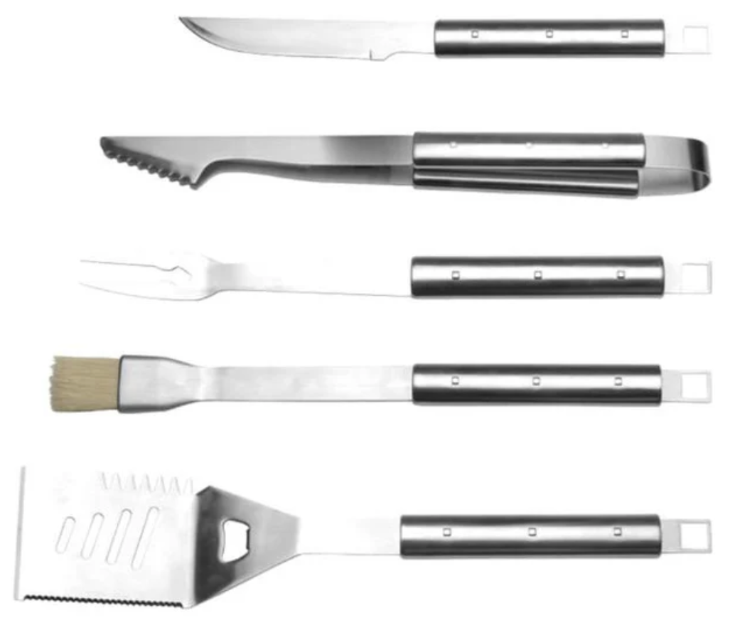 BERGHOFF 1108187 6-delige barbecueset