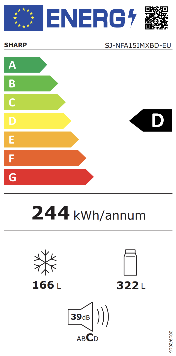 SHARP SJNFA15IMXBDEU SHARP SJNFA15IMXBDEU