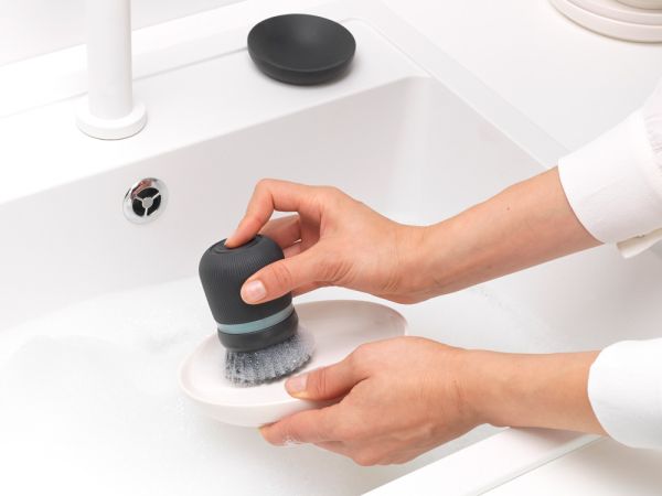 BRABANTIA 302626 afwasborstel met zeepreservoir