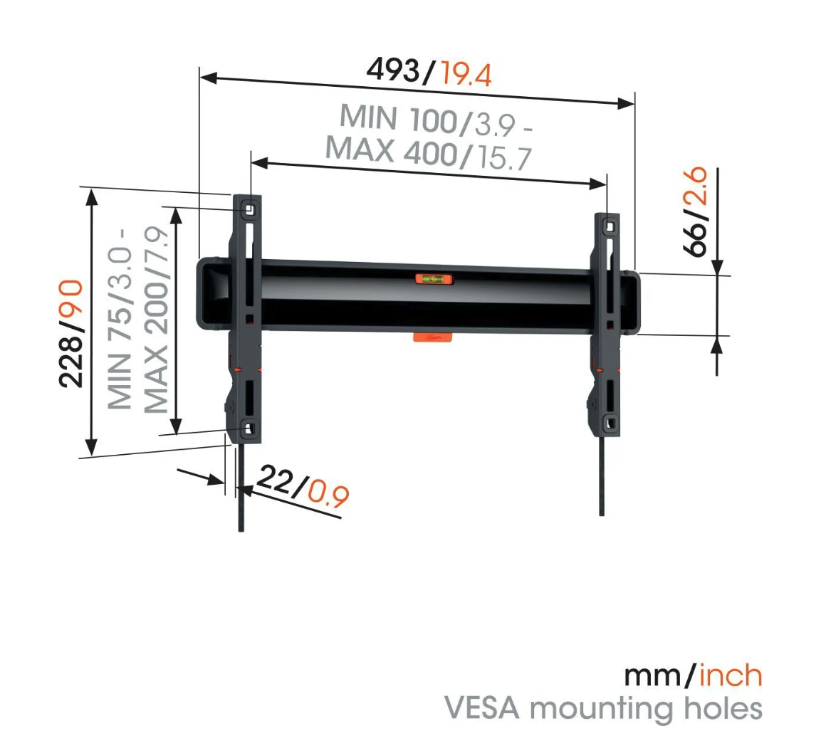 VOGELS TVM3405SP vaste beugel VOGELS TVM3405SP vaste beugel