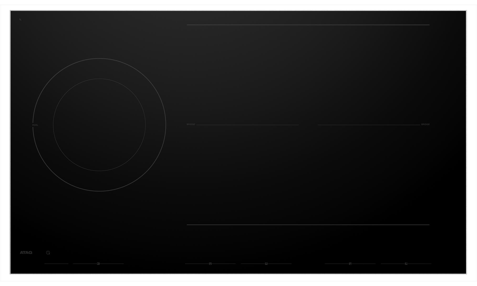 ATAG HI29571SVL inductiekookplaat - 90cm ATAG HI29571SVL inductiekookplaat - 90cm
