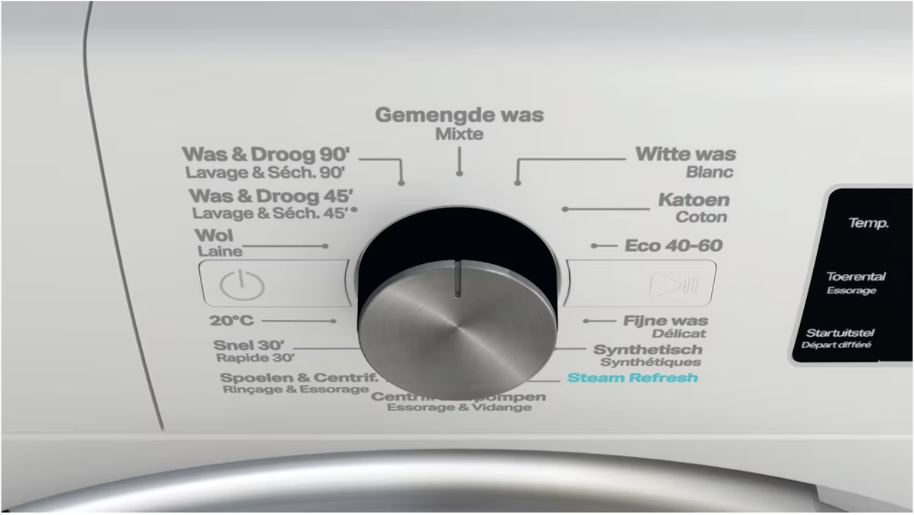 WHIRLPOOL FFWDB976258EBCVBE was- droogcombinatie WHIRLPOOL FFWDB976258EBCVBE was- droogcombinatie