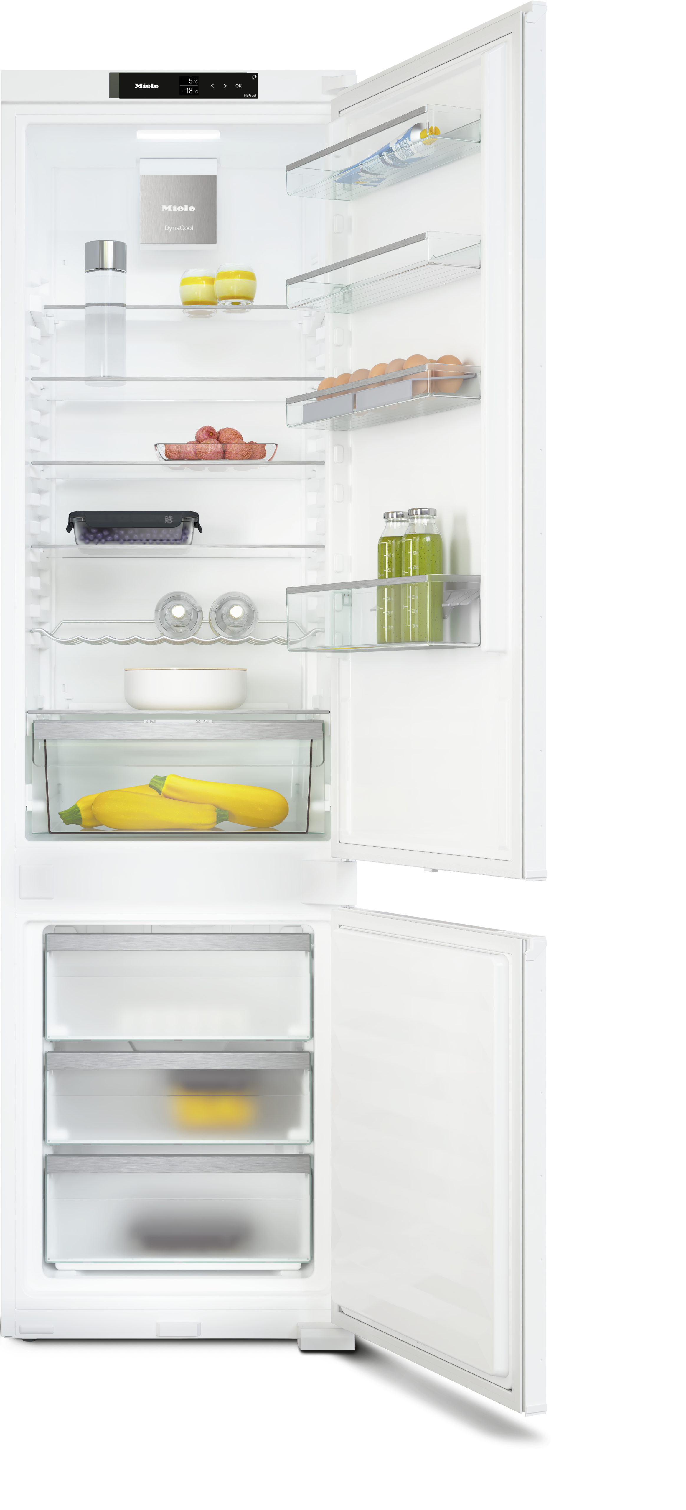 MIELE KFN7833D koel-/vriescombinatie - 193cm MIELE KFN7833D koel-/vriescombinatie - 193cm