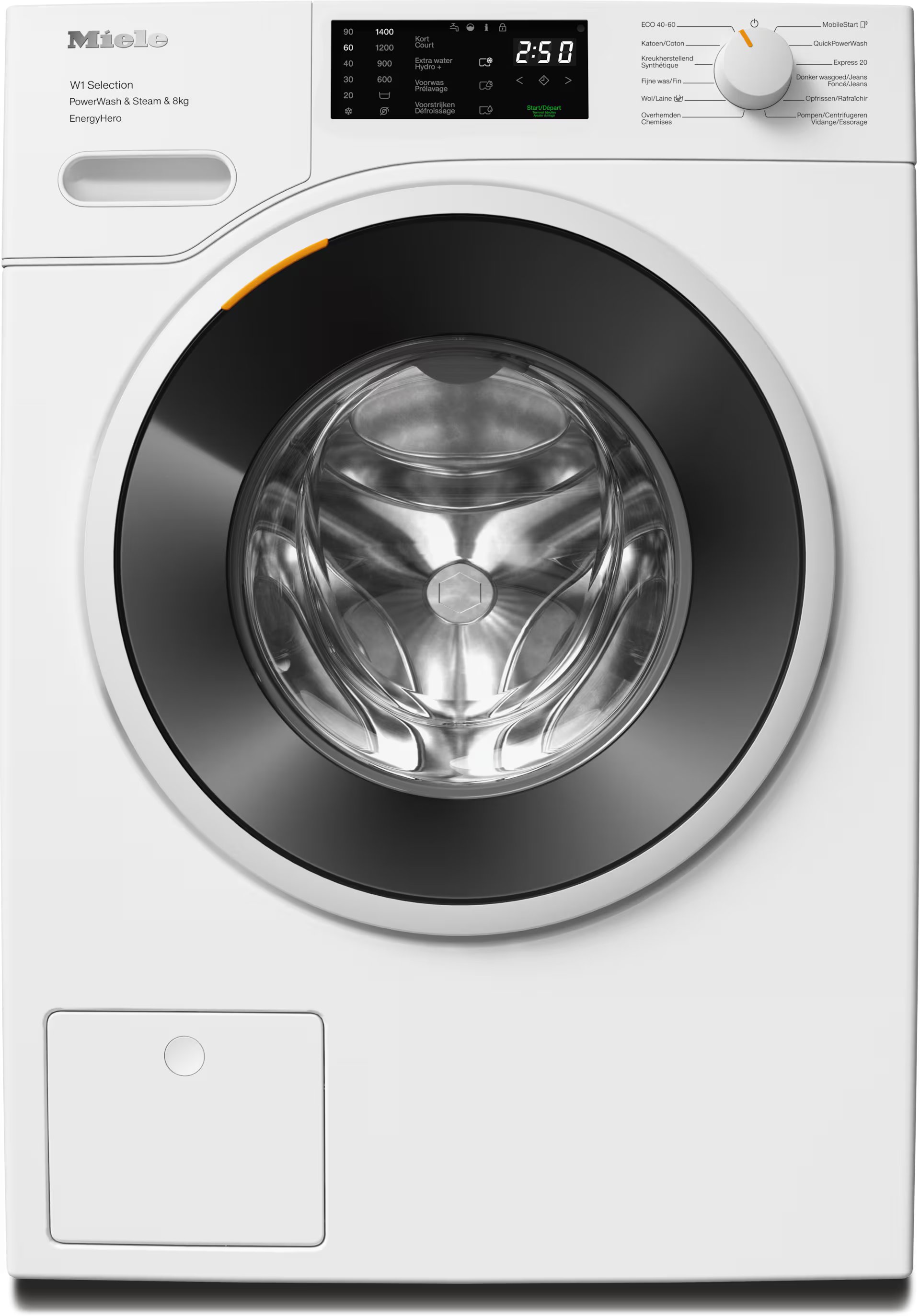 MIELE WSE383WCS SELECTION WHITE EDITION wasmachine