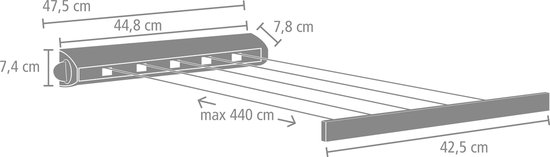 BRABANTIA 385766 drooglijn