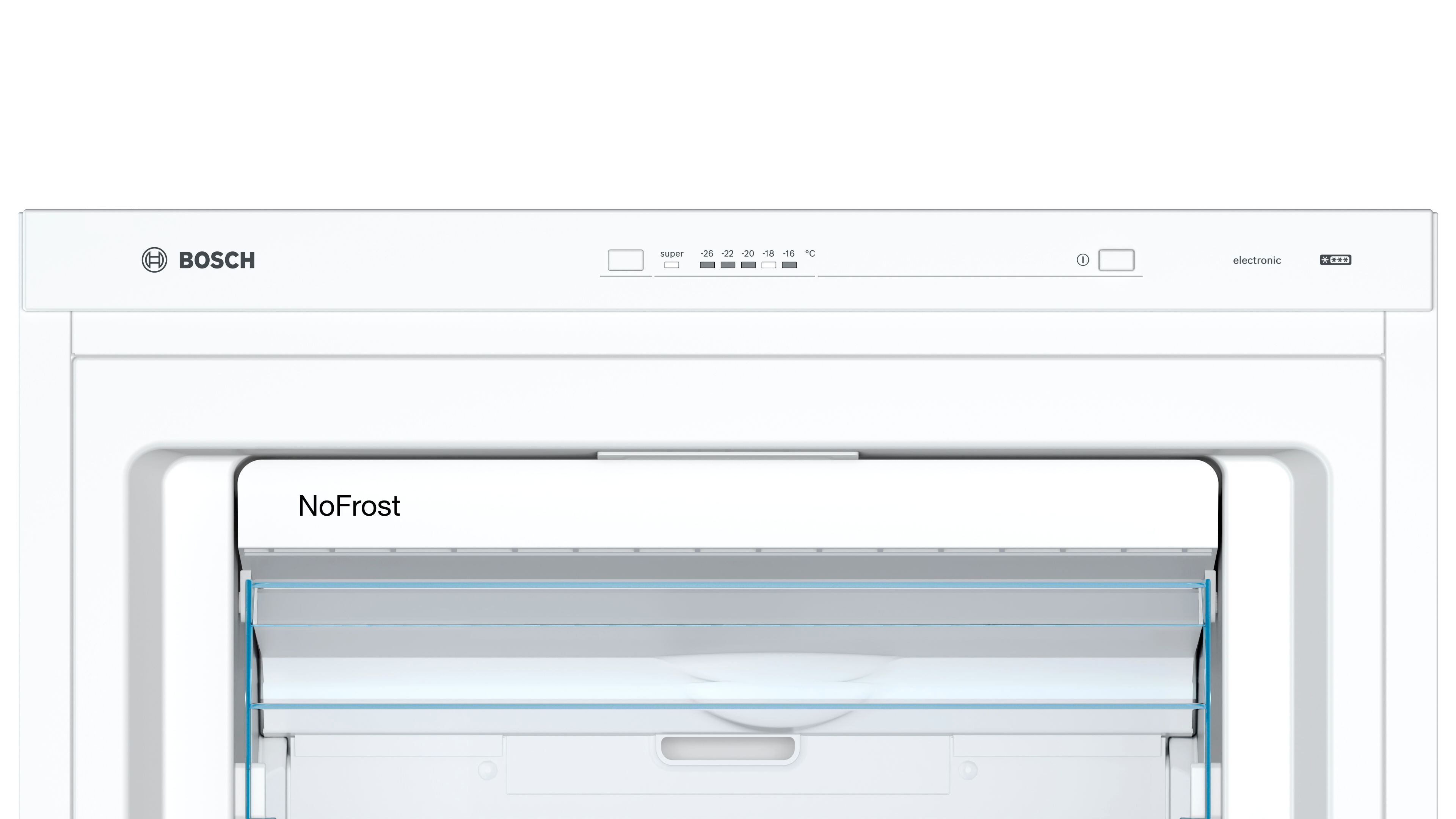 BOSCH GSN58VWEV SERIE 4 vrijstaande vriezer - 191cm BOSCH GSN58VWEV SERIE 4 vrijstaande vriezer - 191cm