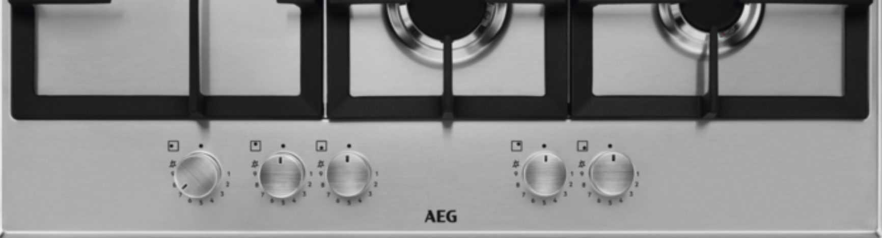 AEG HGB75520SM 6000 gaskookplaat - 75cm AEG HGB75520SM 6000 gaskookplaat - 75cm