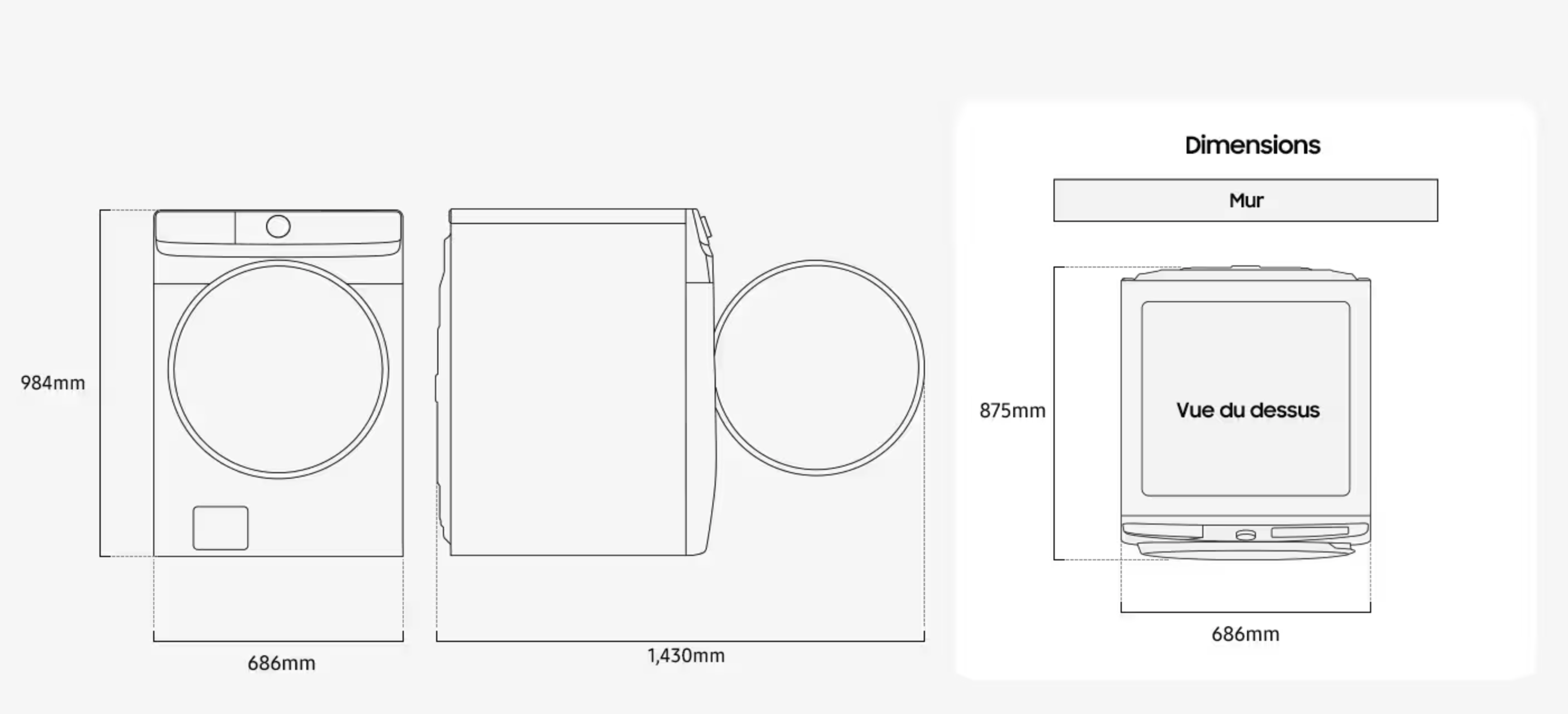 SAMSUNG WF20DG8650BVU3 wasmachine SAMSUNG WF20DG8650BVU3 wasmachine