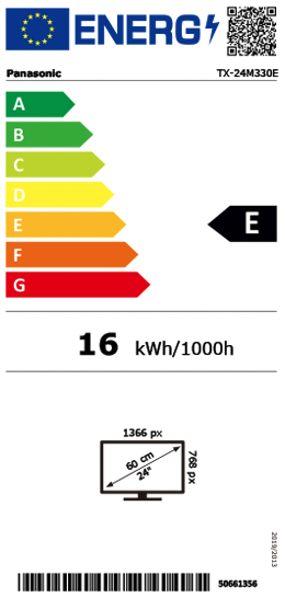 PANASONIC TX-24M330E televisie HD Ready - 24" PANASONIC TX-24M330E televisie HD Ready - 24"