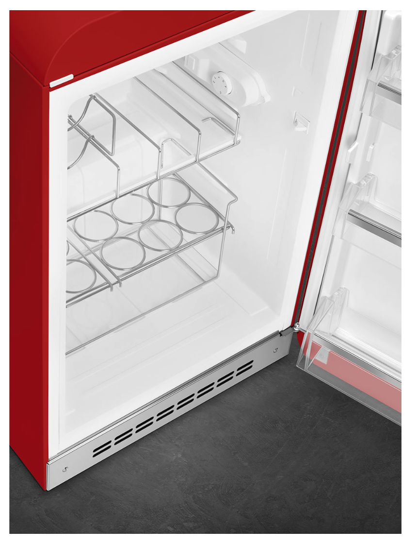 SMEG FAB10HRRD6 vrijstaande koelkast zonder vriesvak - 96cm