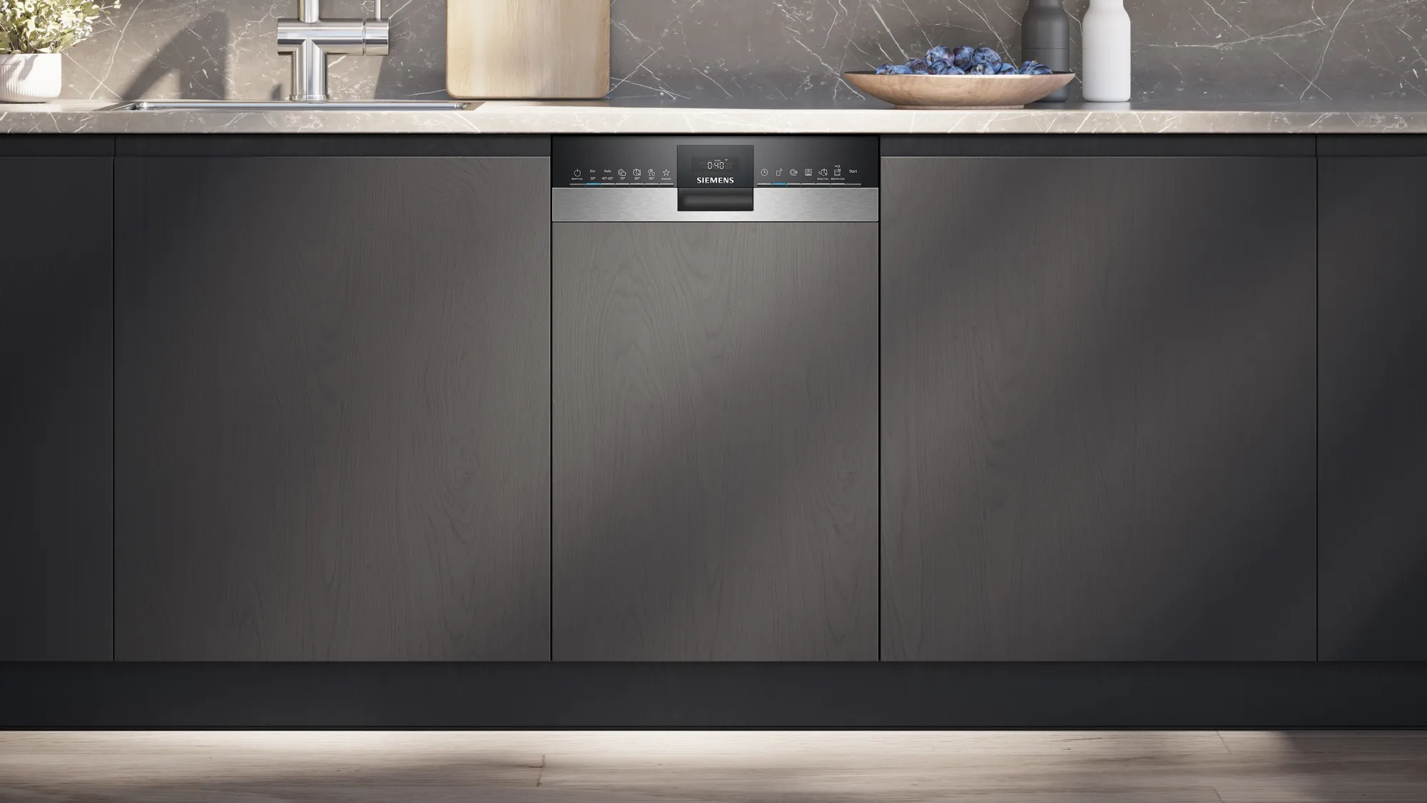 SIEMENS SR55ZS10ME IQ500 vaatwasser met bedieningspaneel SIEMENS SR55ZS10ME IQ500 vaatwasser met bedieningspaneel