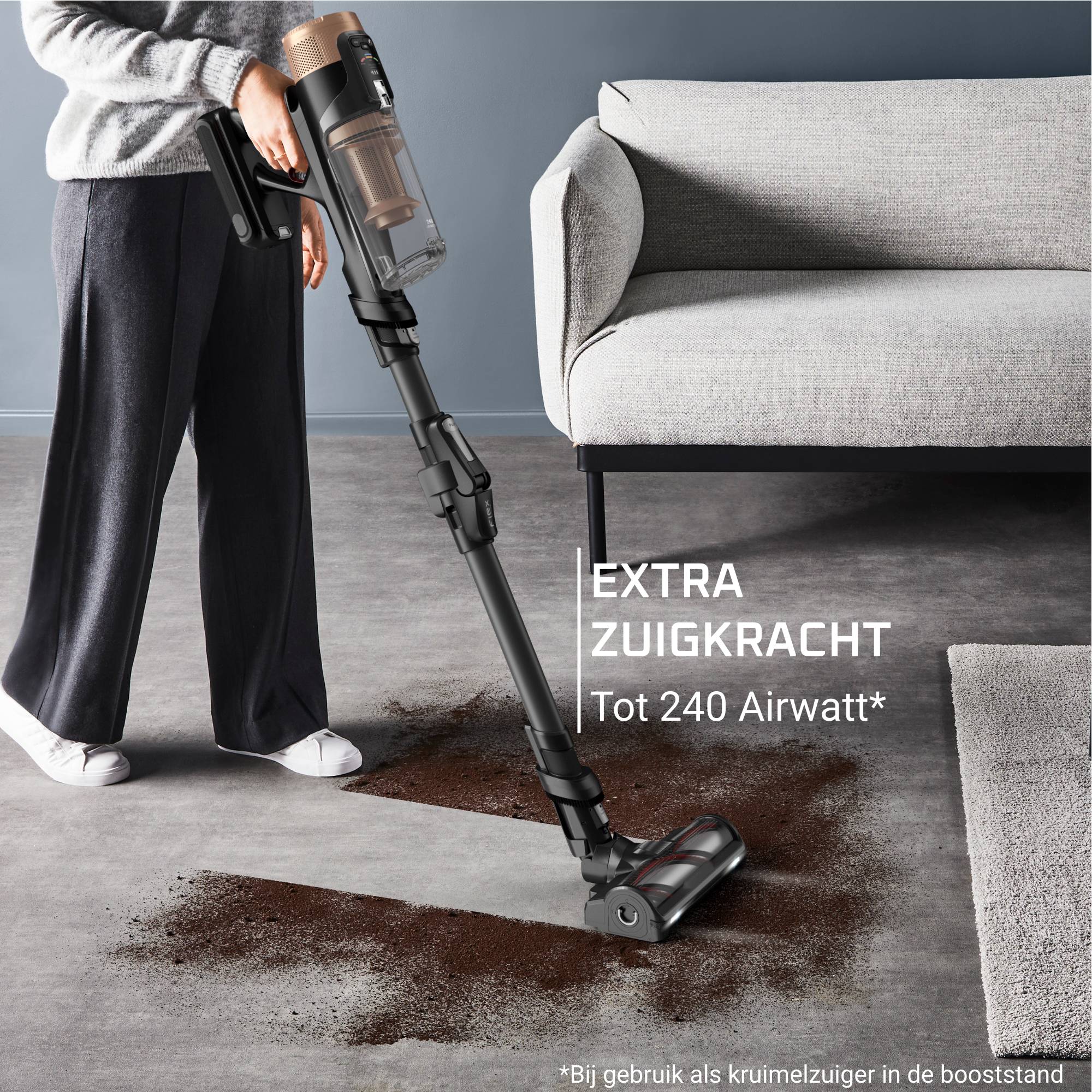 ROWENTA RORH9B74WO steelstofzuiger ROWENTA RORH9B74WO steelstofzuiger