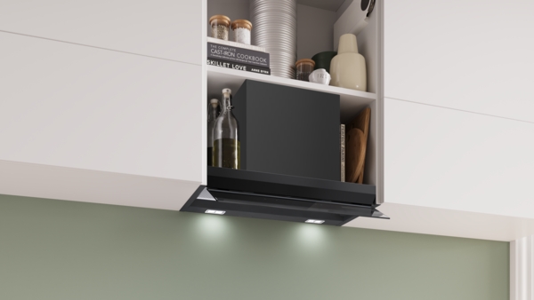 BOSCH DBB67DP60 geïntegreerde dampkap - 60cm