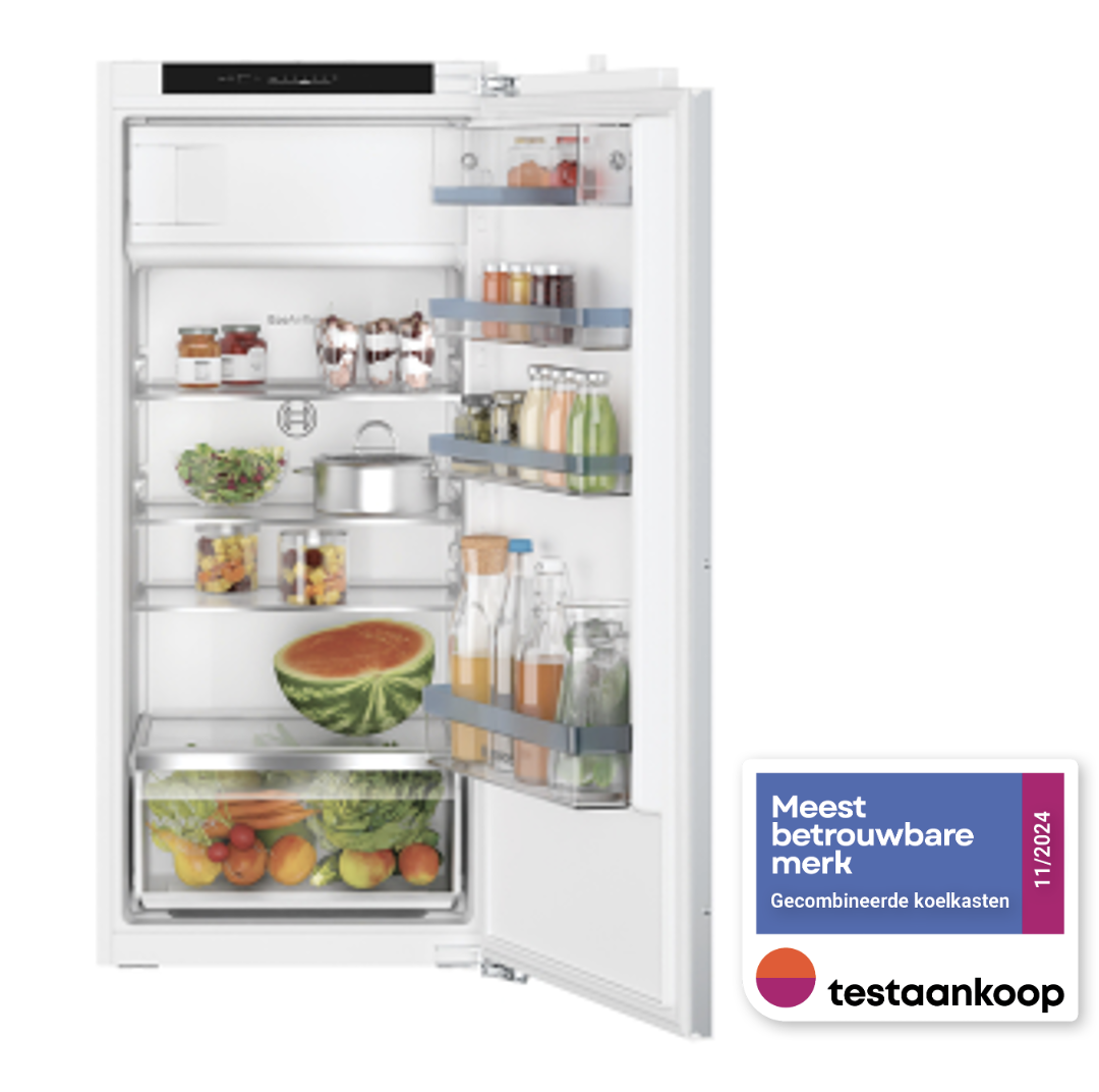 BOSCH KIL42VFE0 SERIE 4 koelkast met vriesvak - 122cm BOSCH KIL42VFE0 SERIE 4 koelkast met vriesvak - 122cm
