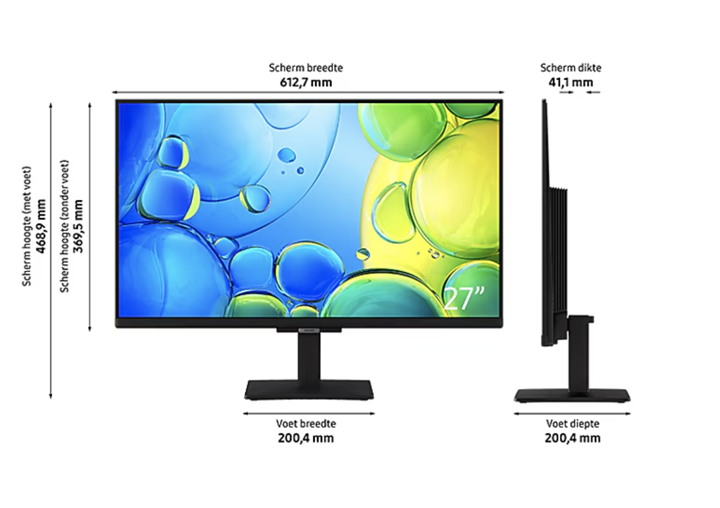 SAMSUNG UE27F6000FUXXN televisie Full HD - 27" SAMSUNG UE27F6000FUXXN televisie Full HD - 27"