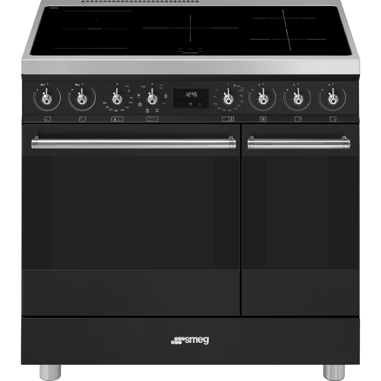 SMEG C92IMMB2 fornuis met inductie kookplaat - 90cm SMEG C92IMMB2 fornuis met inductie kookplaat - 90cm