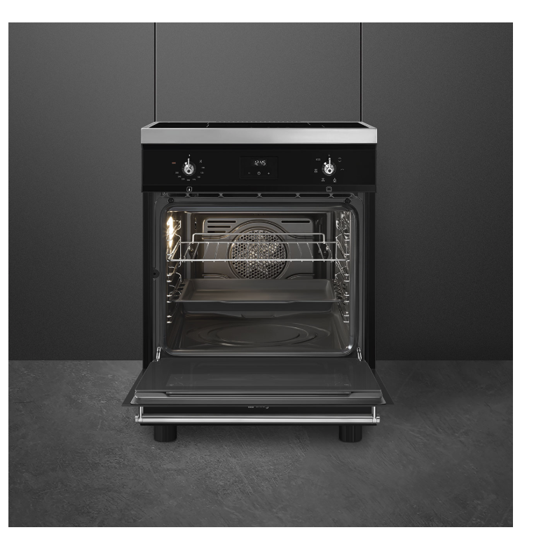 SMEG C6IMBLT2 fornuis met inductie kookplaat - 60cm