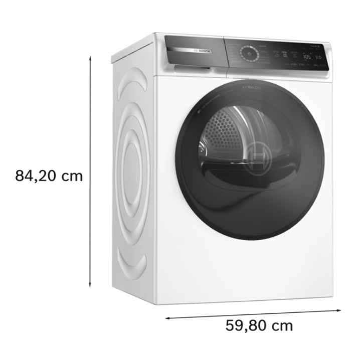 BOSCH WRB247D0FG SERIE 8 droogkast BOSCH WRB247D0FG SERIE 8 droogkast