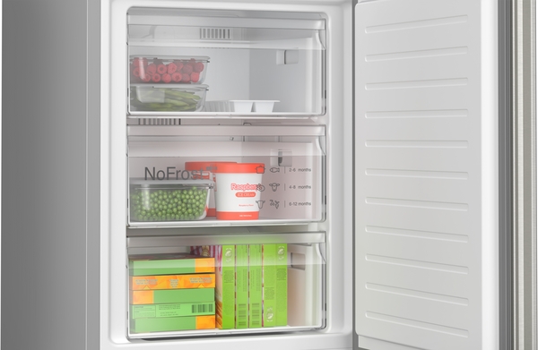 BOSCH KGN362IBF SERIE 4 vrijstaande koel-/vriescombinatie - 186cm BOSCH KGN362IBF SERIE 4 vrijstaande koel-/vriescombinatie - 186cm