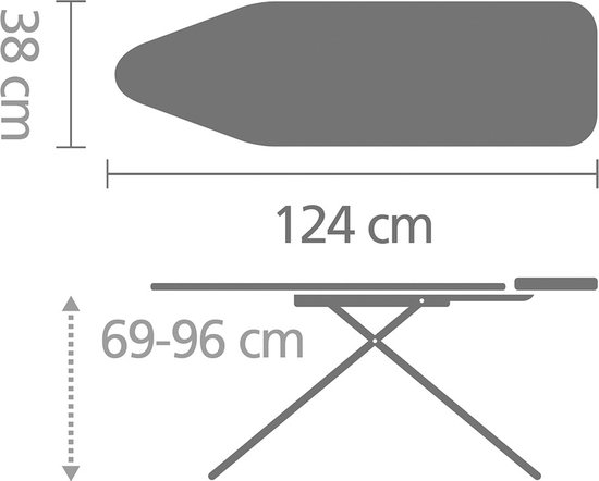 BRABANTIA 236129 strijkplank
