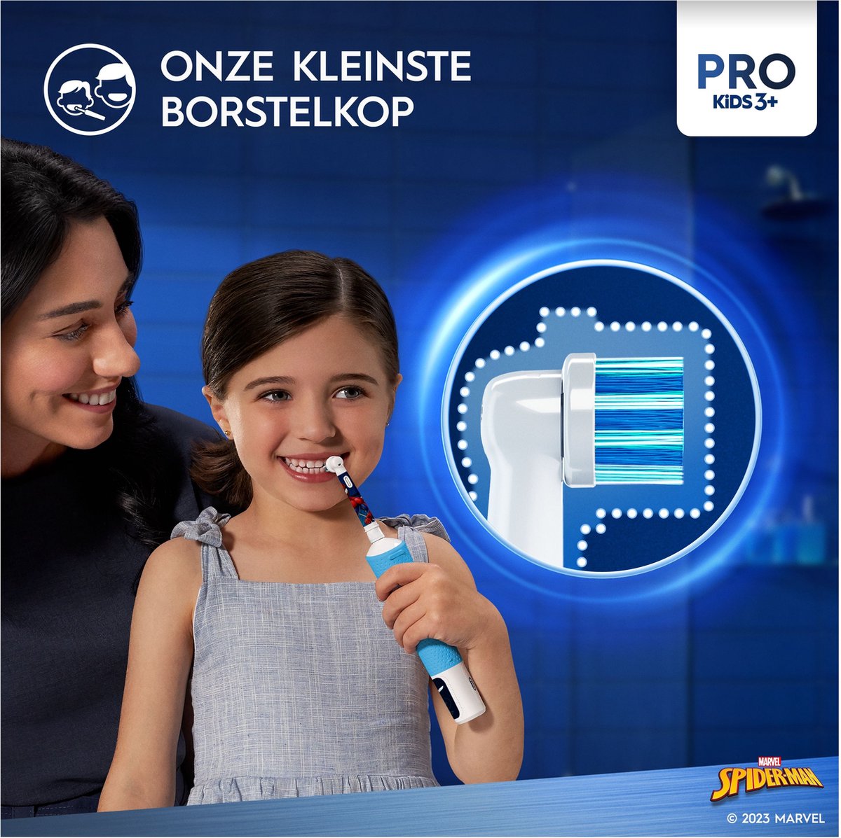 ORAL B OBKIDSSPIDERM elektrische tandenborstel ORAL B OBKIDSSPIDERM elektrische tandenborstel